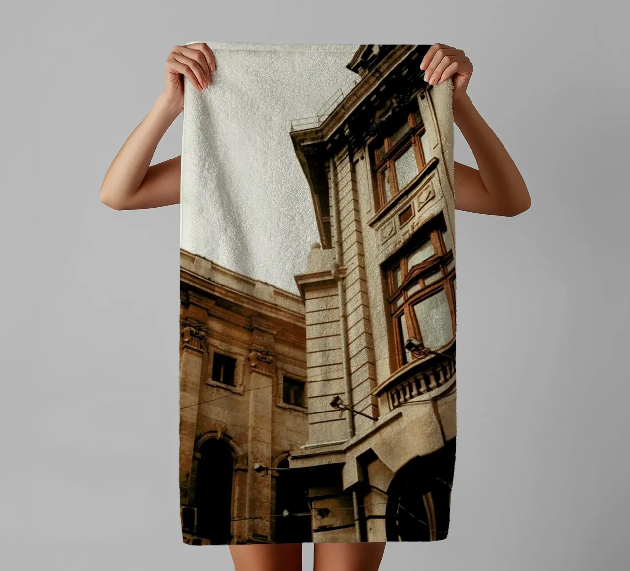 Analog Series The Corner asciugamano da bagno da Sebastian Hilgetag