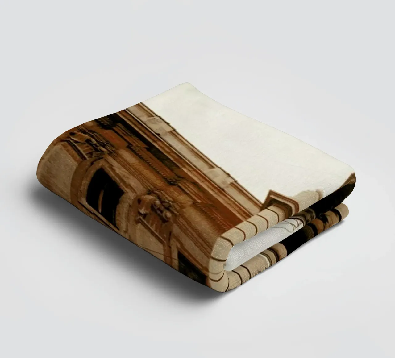 Analog Series The Corner towel by Sebastian Hilgetag