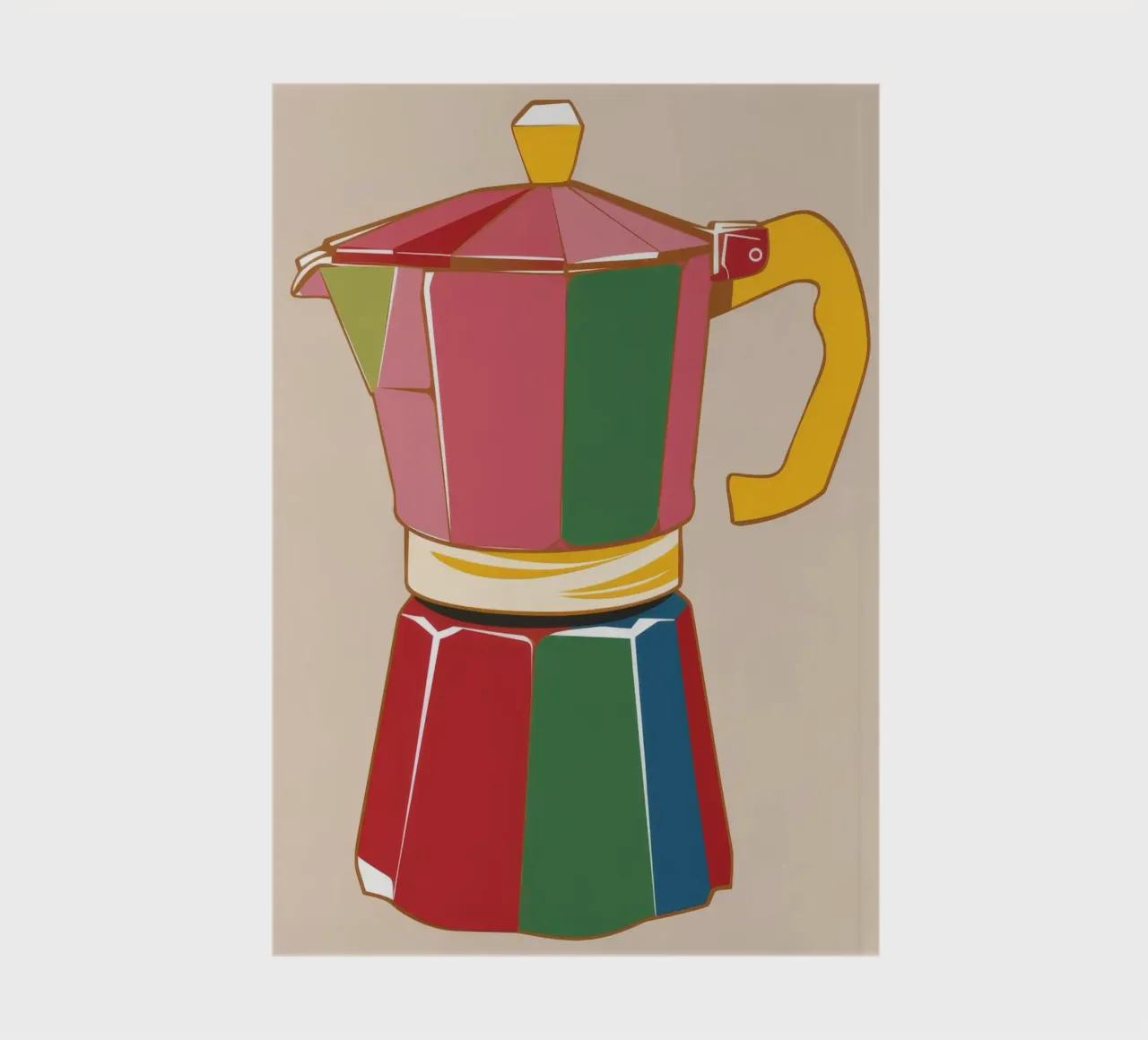 Chromatic Coffee Icon notebook by Peak Delusion