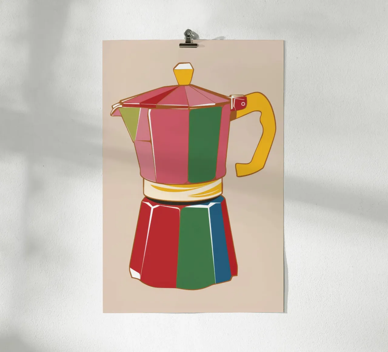 Icona Caffè Cromatico poster da Peak Delusion