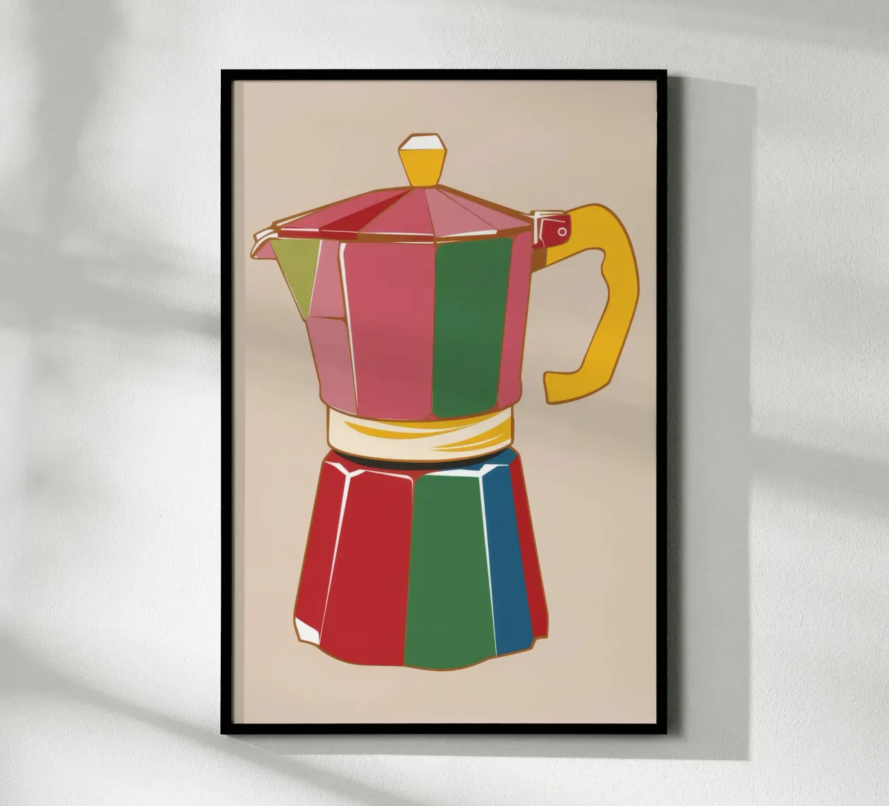 Icona Caffè Cromatico poster da Peak Delusion