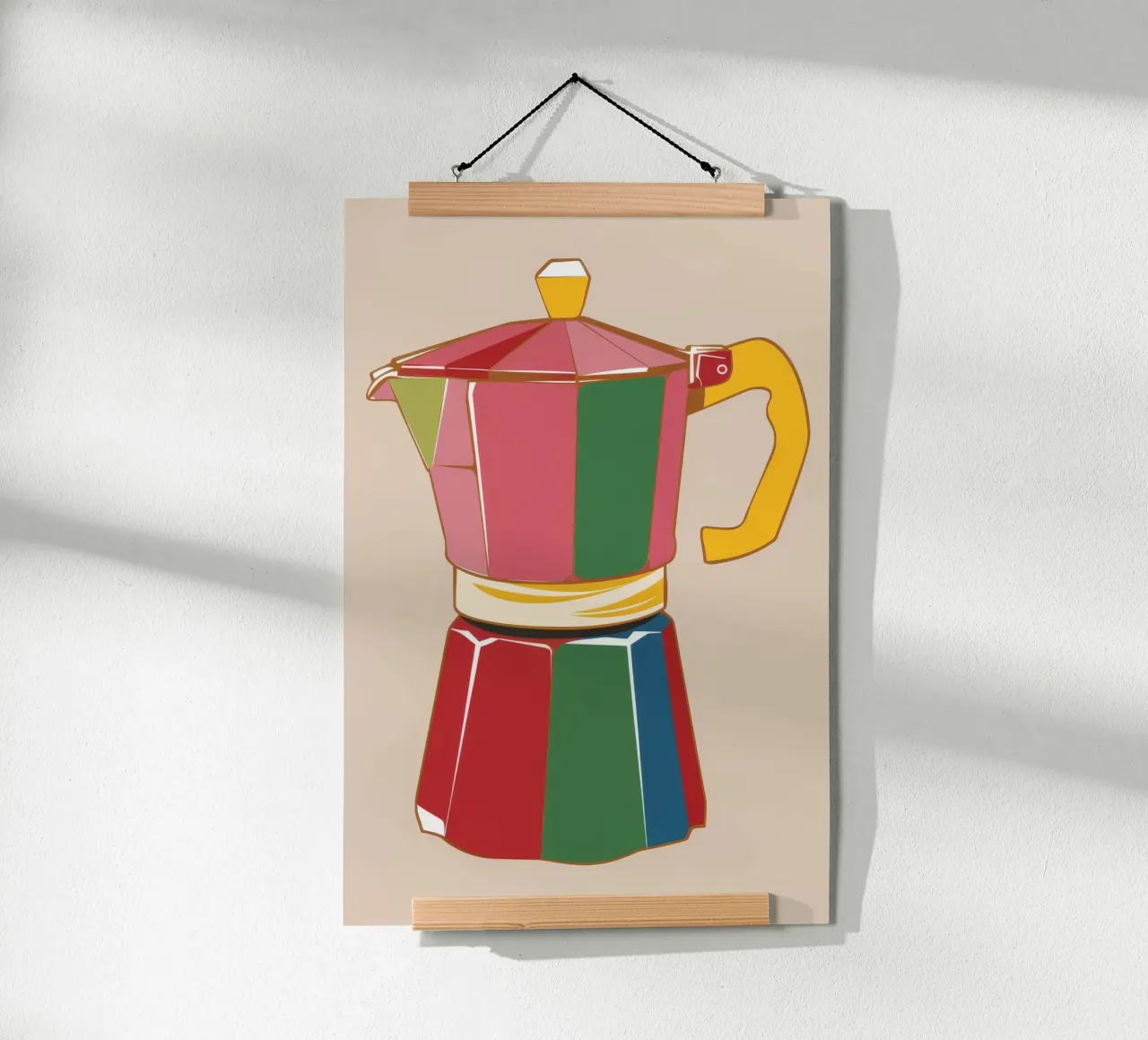 Icona Caffè Cromatico poster da Peak Delusion