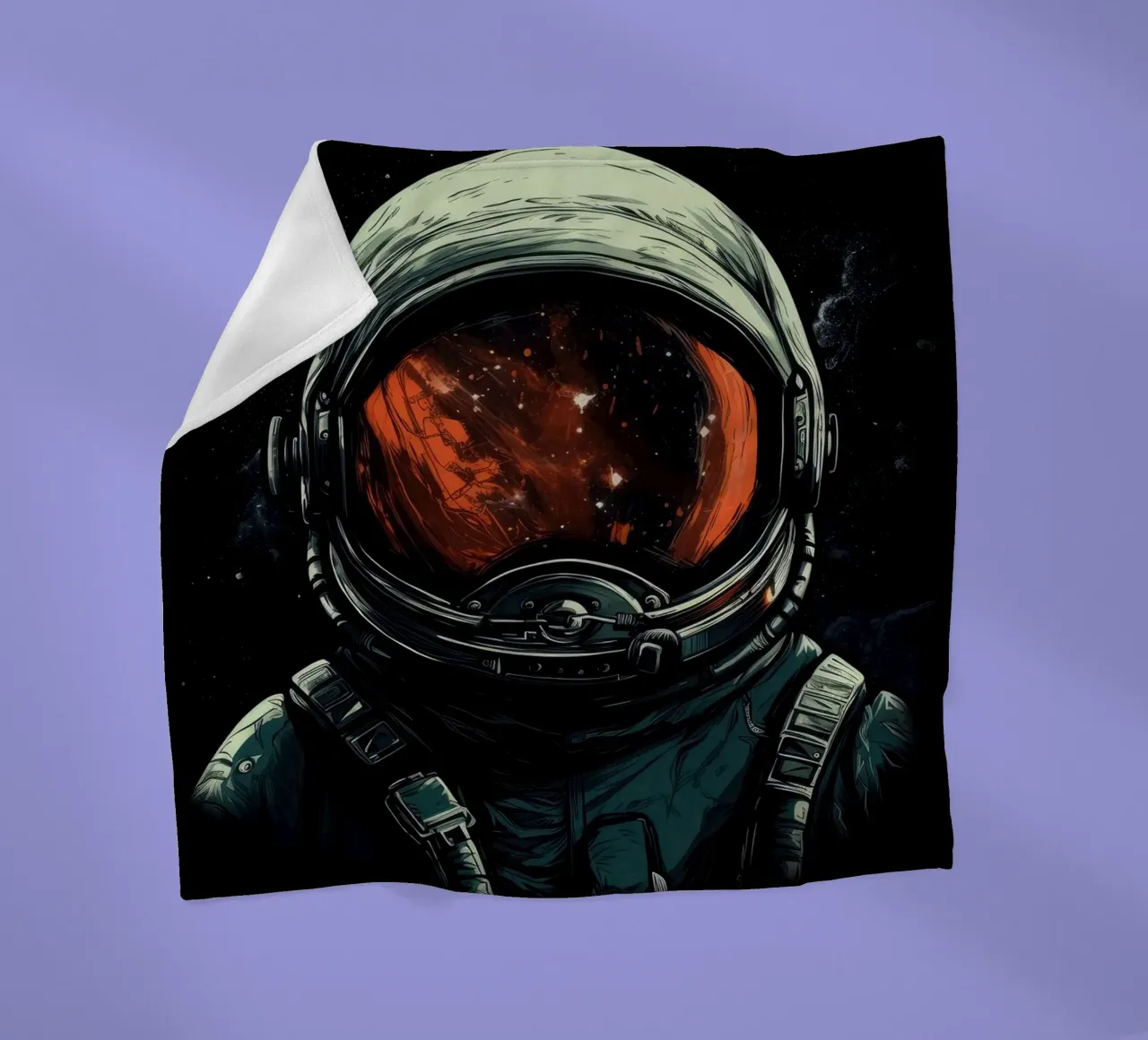 Wall-art by Imagine fleece blanket by Imagine