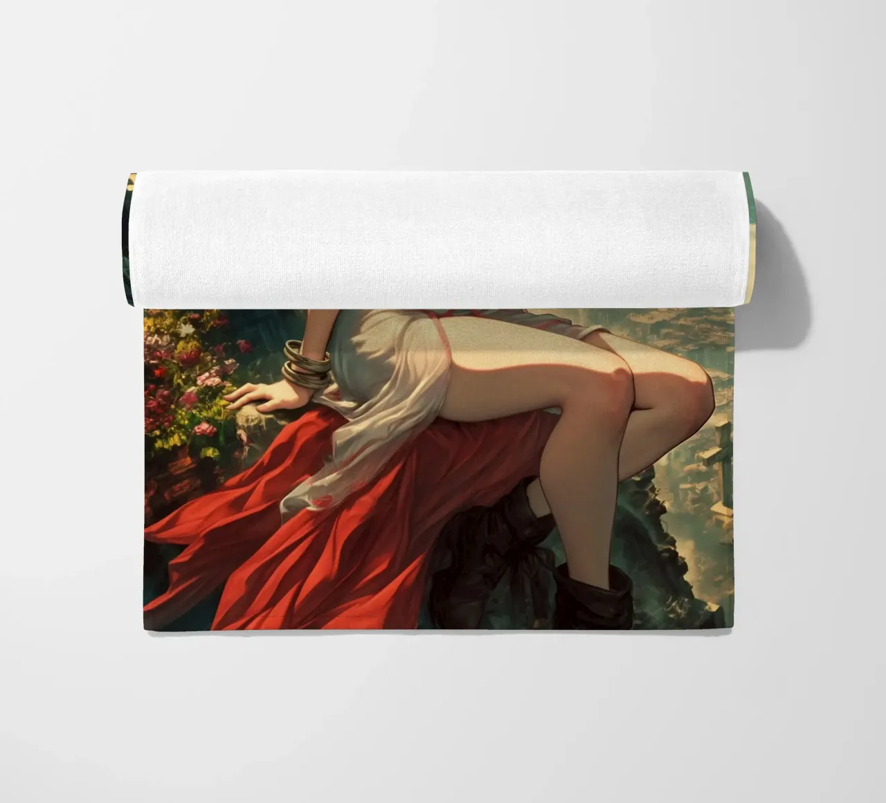 Aerith Gainsborough Final Fantasy VII telo mare da Fleur de Lys