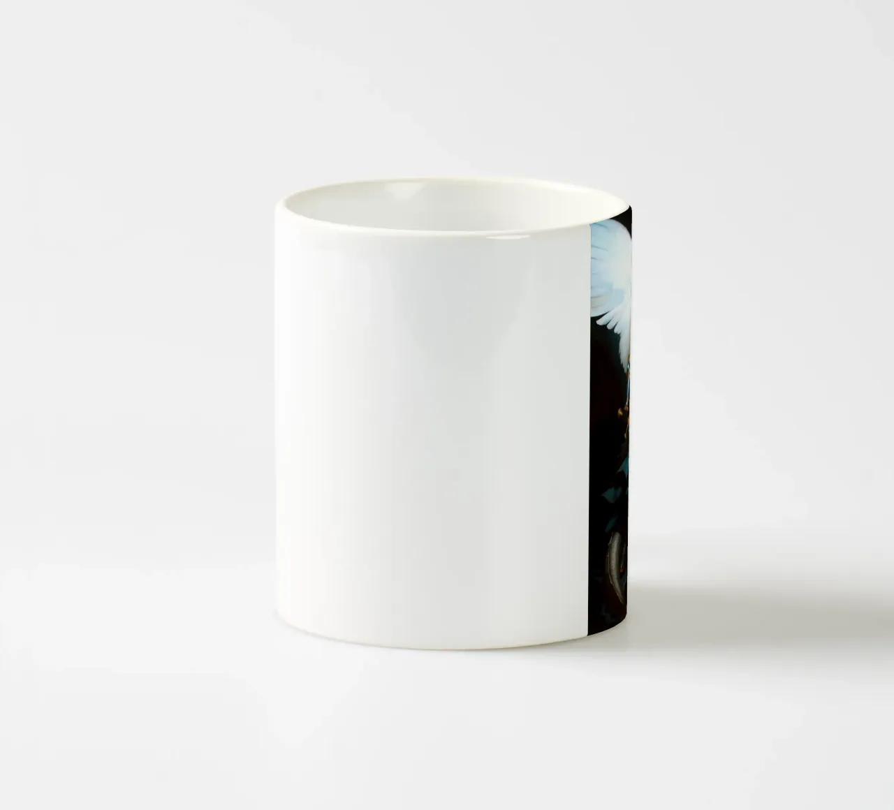 Angelo contro Drago tazza in ceramica da Fleur de Lys