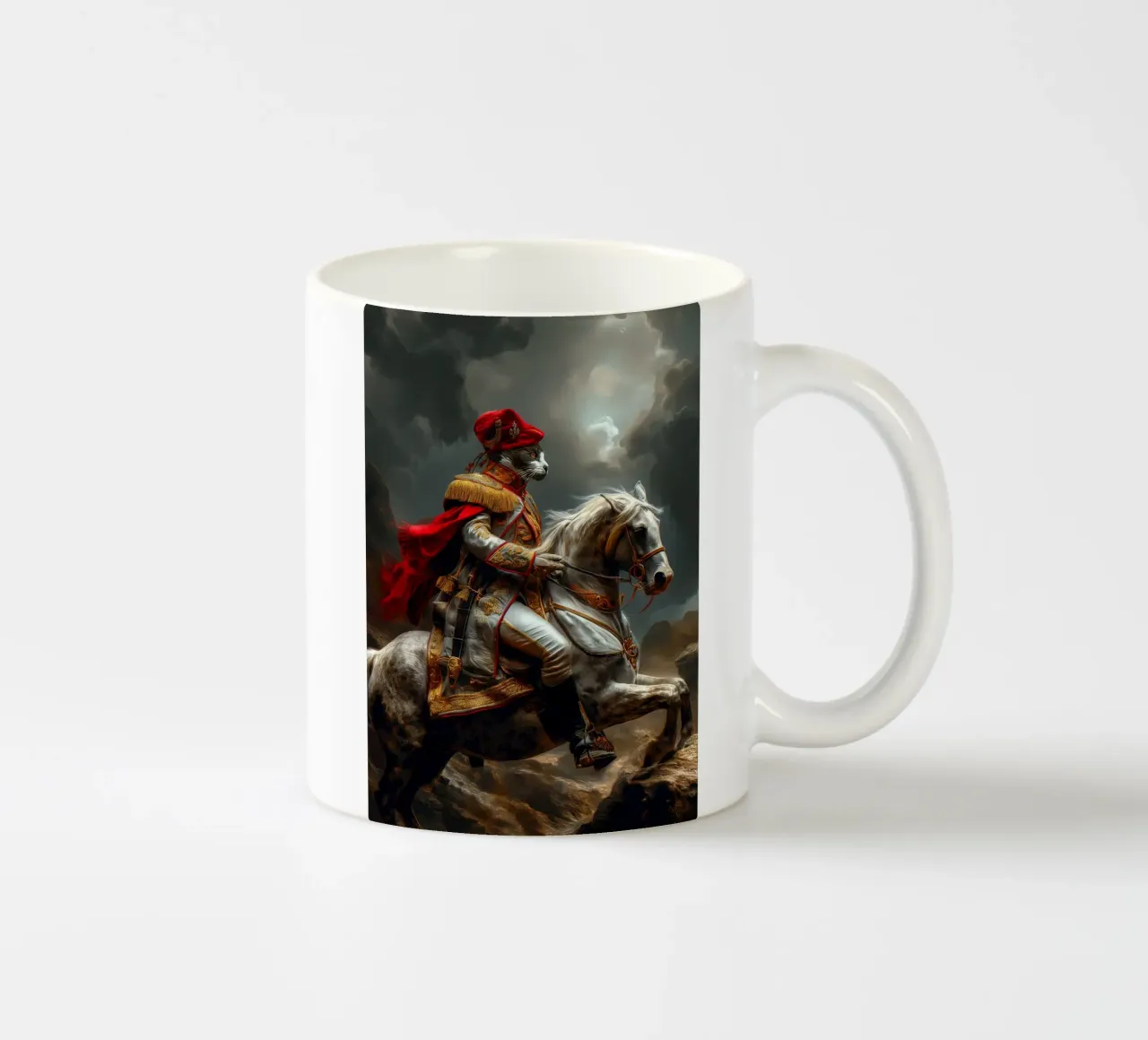 Napoleon Cat tazza in ceramica da Fleur de Lys