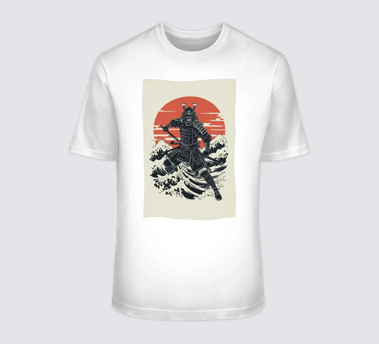 samurai t-shirt by van hellen