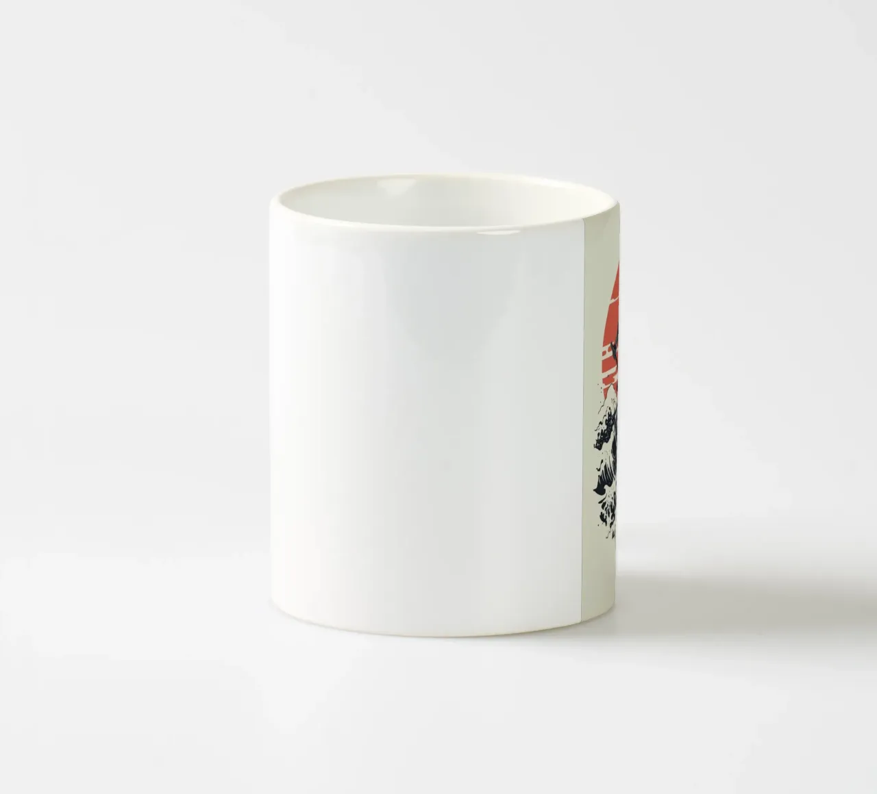 samurai tazza in ceramica da van hellen