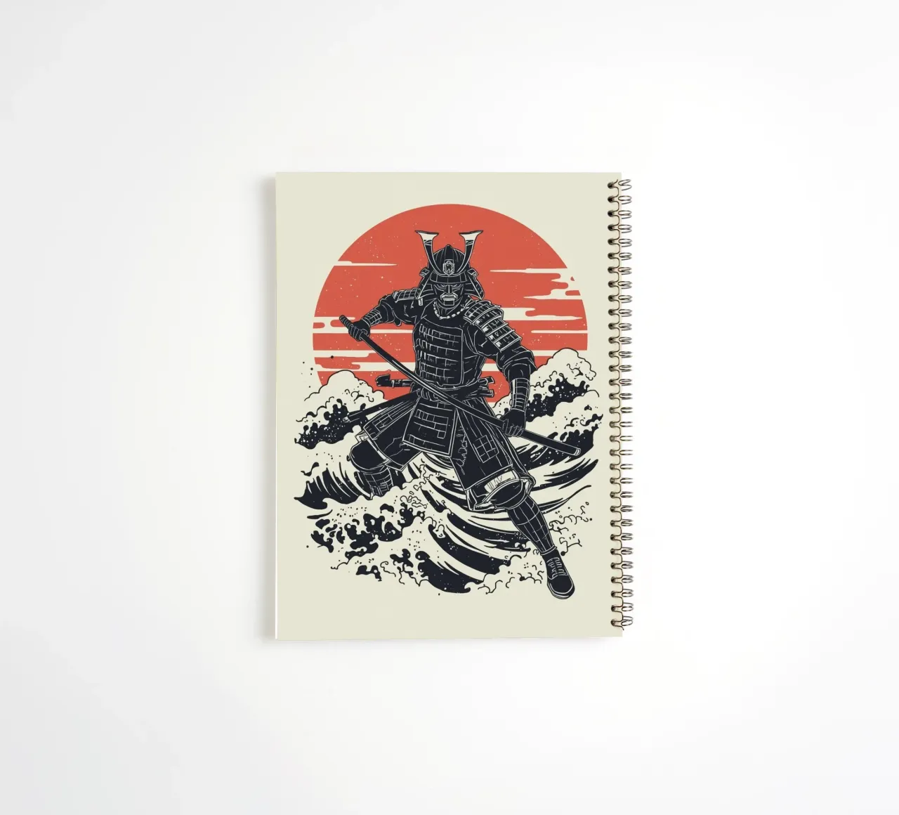 samurai spiral notebook by van hellen