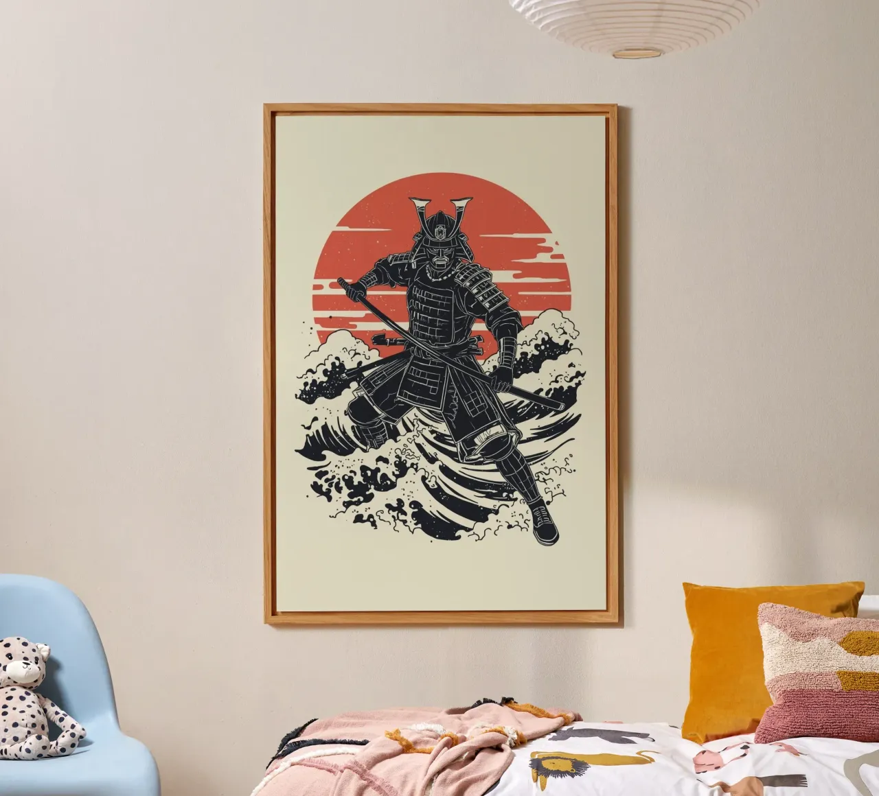 samurai alu-dibond by van hellen