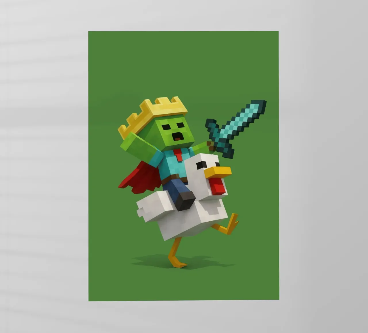 MinecraftPixels pellicola backlit da NextPixel