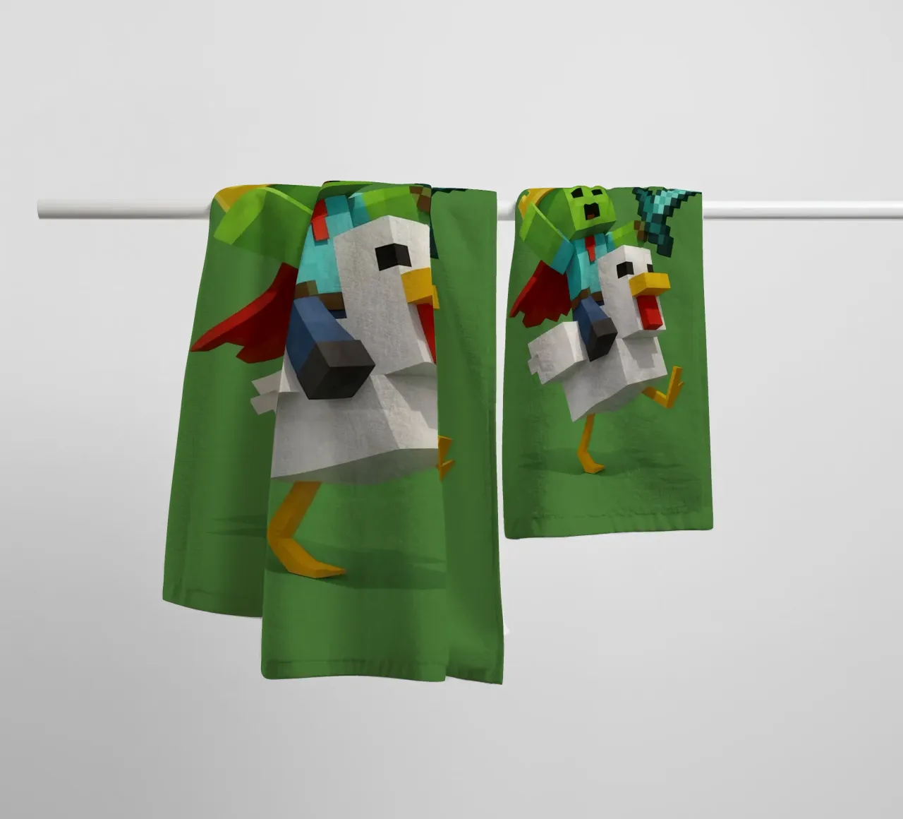 MinecraftPixels asciugamano da bagno da NextPixel