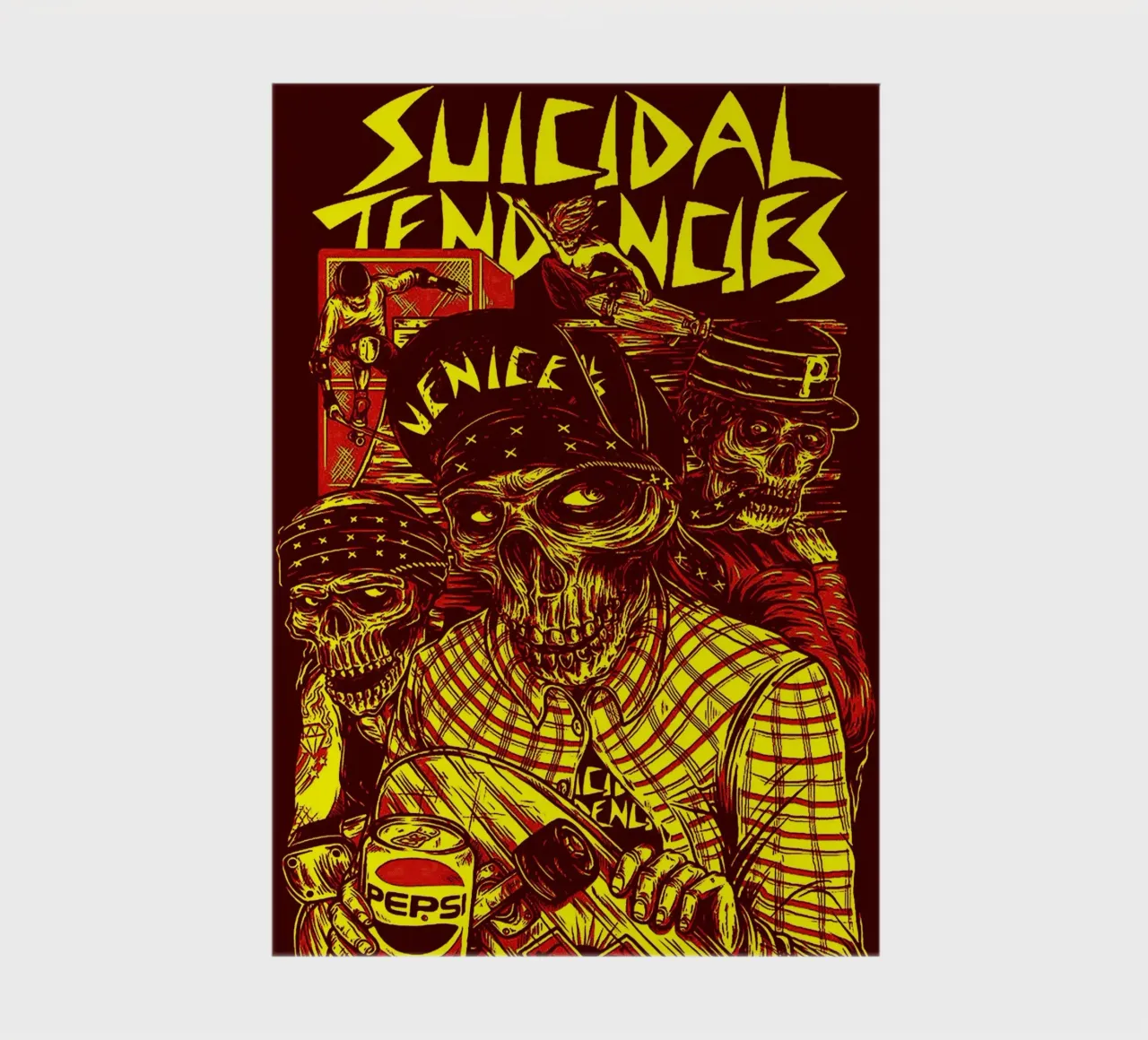 Art du groupe Suicidal Tendencies carnet de notes de vanhesling