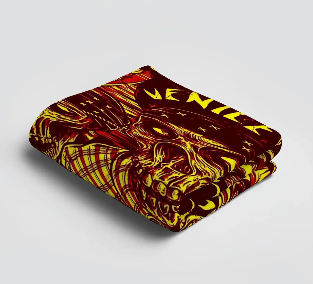 Art du groupe Suicidal Tendencies serviette de bain de vanhesling
