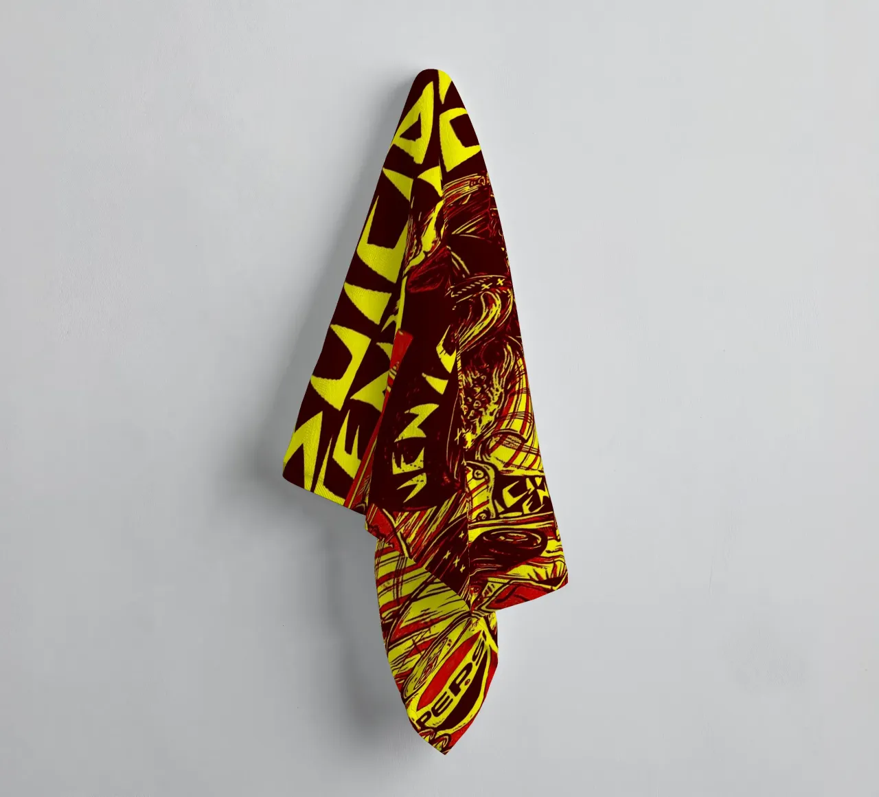 Art du groupe Suicidal Tendencies serviette de bain de vanhesling