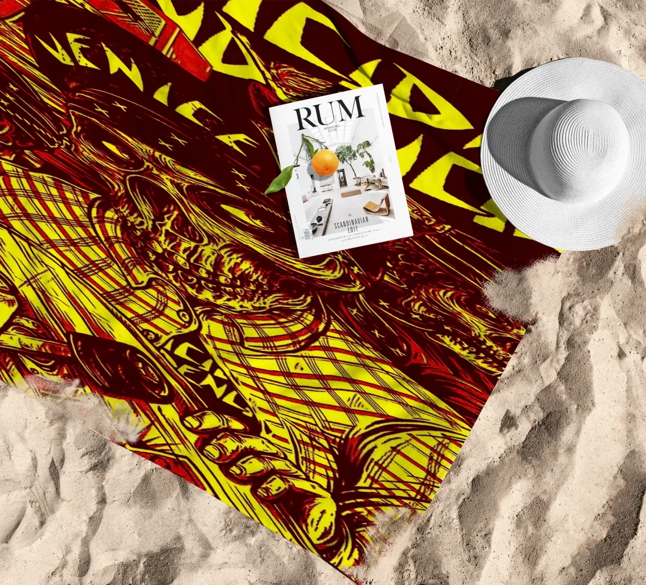 Art du groupe Suicidal Tendencies serviette de plage de vanhesling