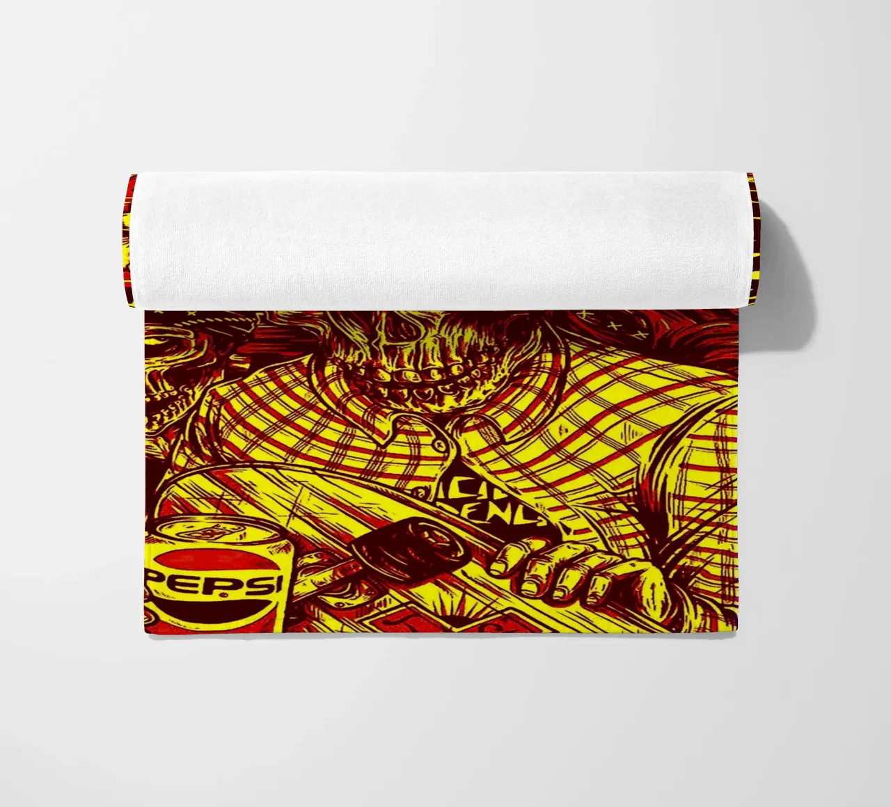 Art du groupe Suicidal Tendencies serviette de plage de vanhesling
