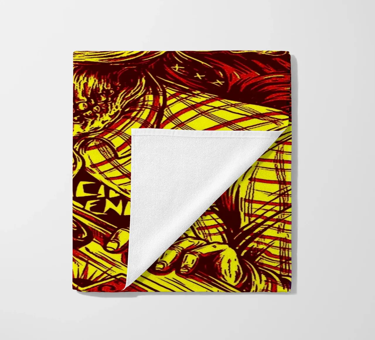 Art du groupe Suicidal Tendencies serviette de plage de vanhesling