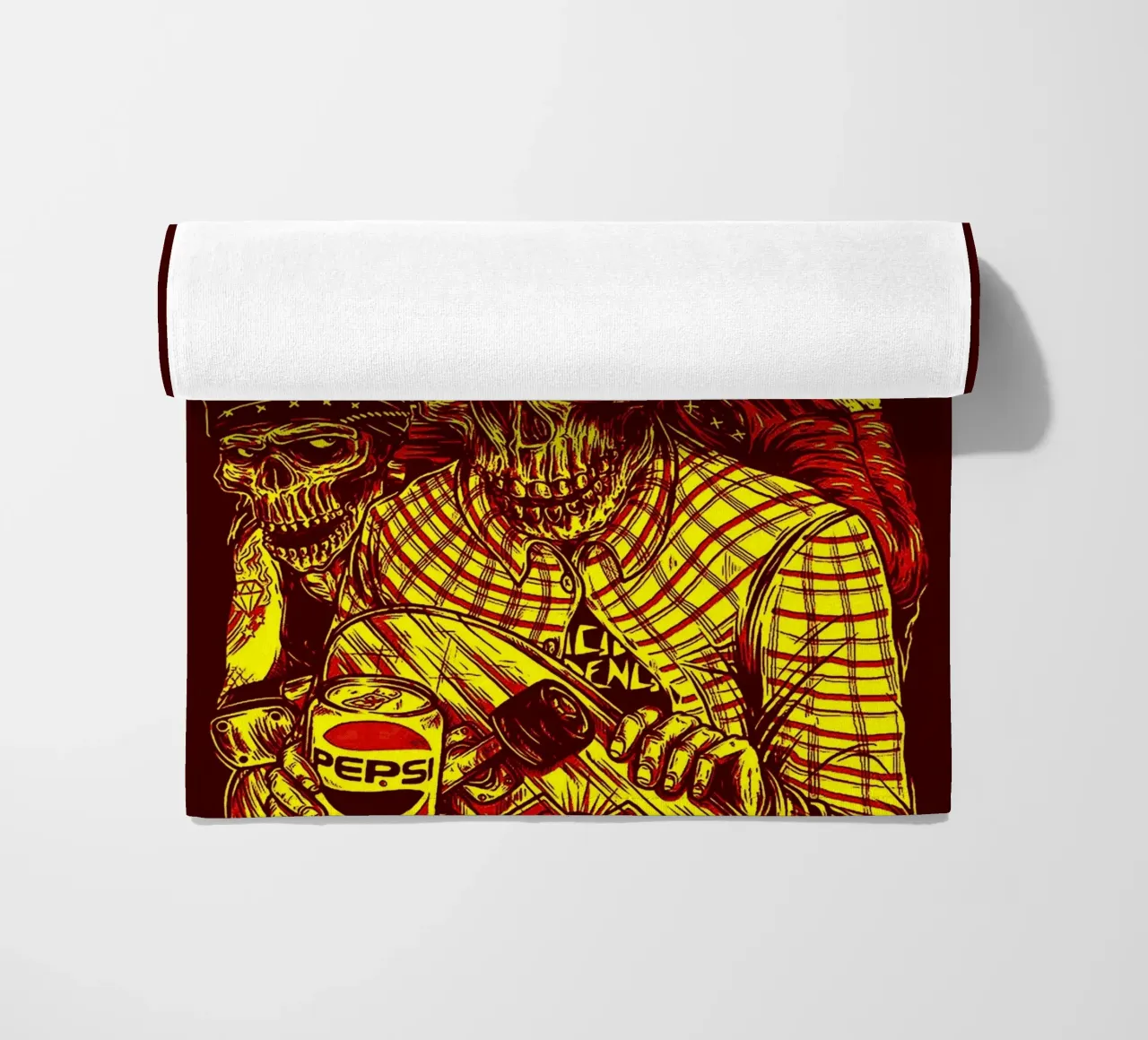 Art du groupe Suicidal Tendencies serviette de plage de vanhesling