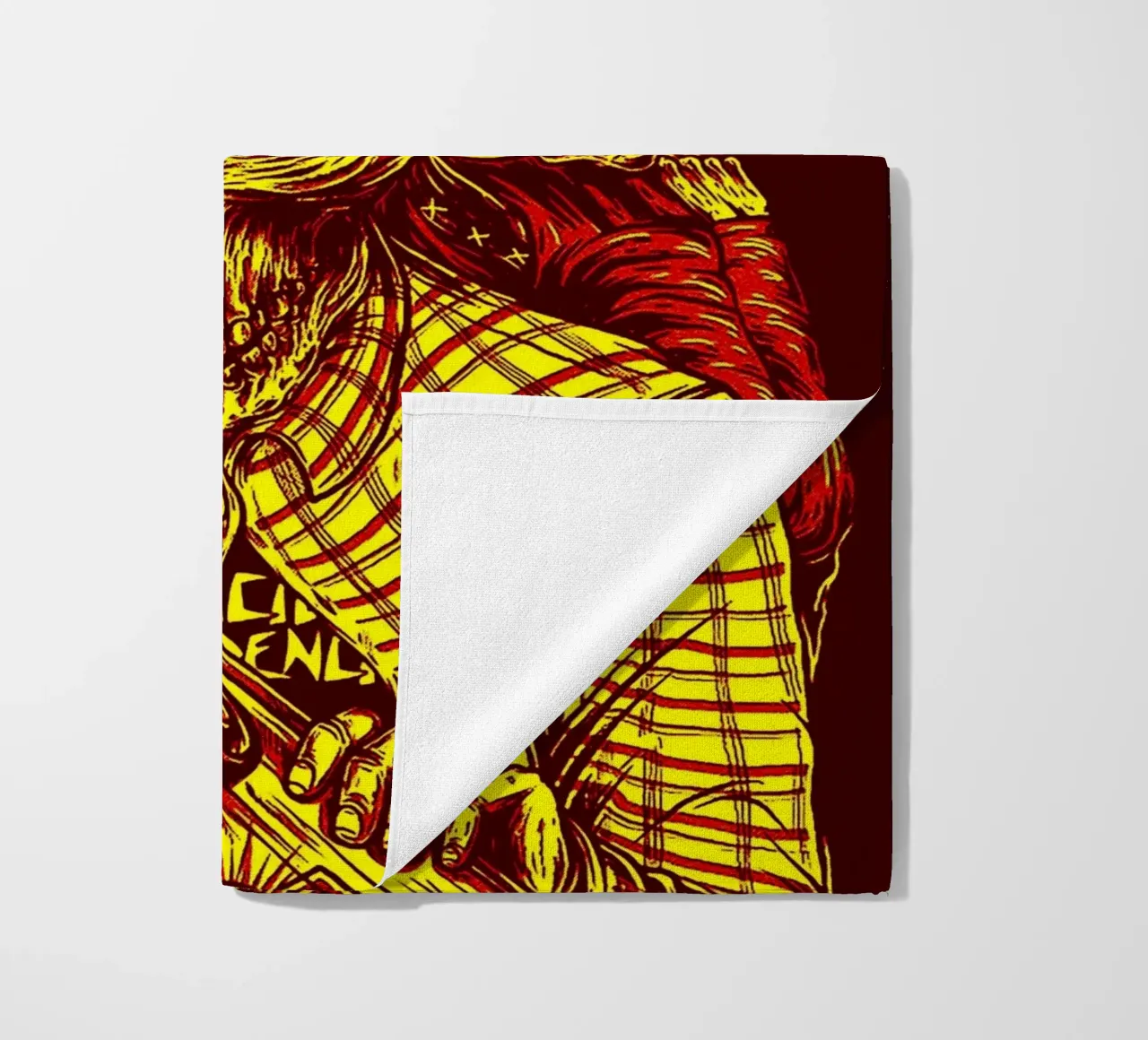 Art du groupe Suicidal Tendencies serviette de plage de vanhesling