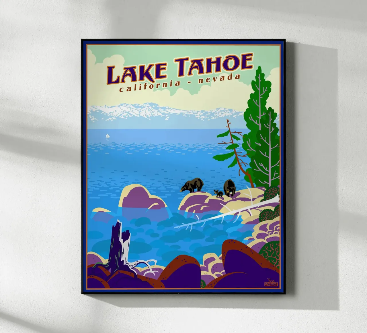 Lago Tahoe plexiglass da williamsshop