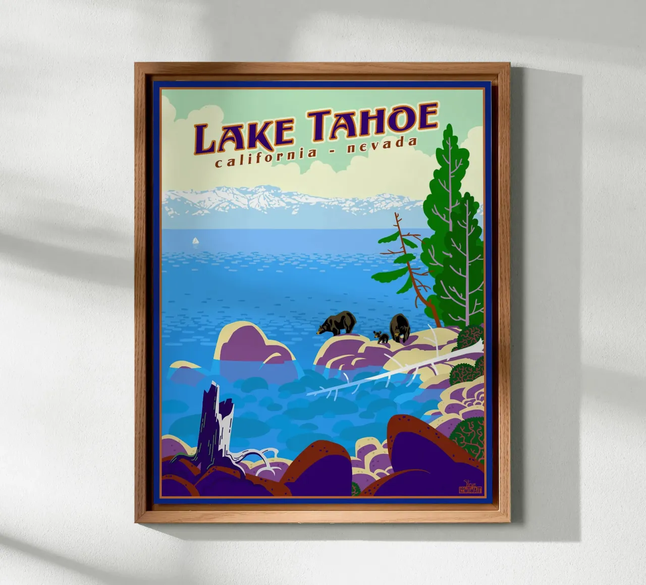 Lago Tahoe alluminio dibond da williamsshop