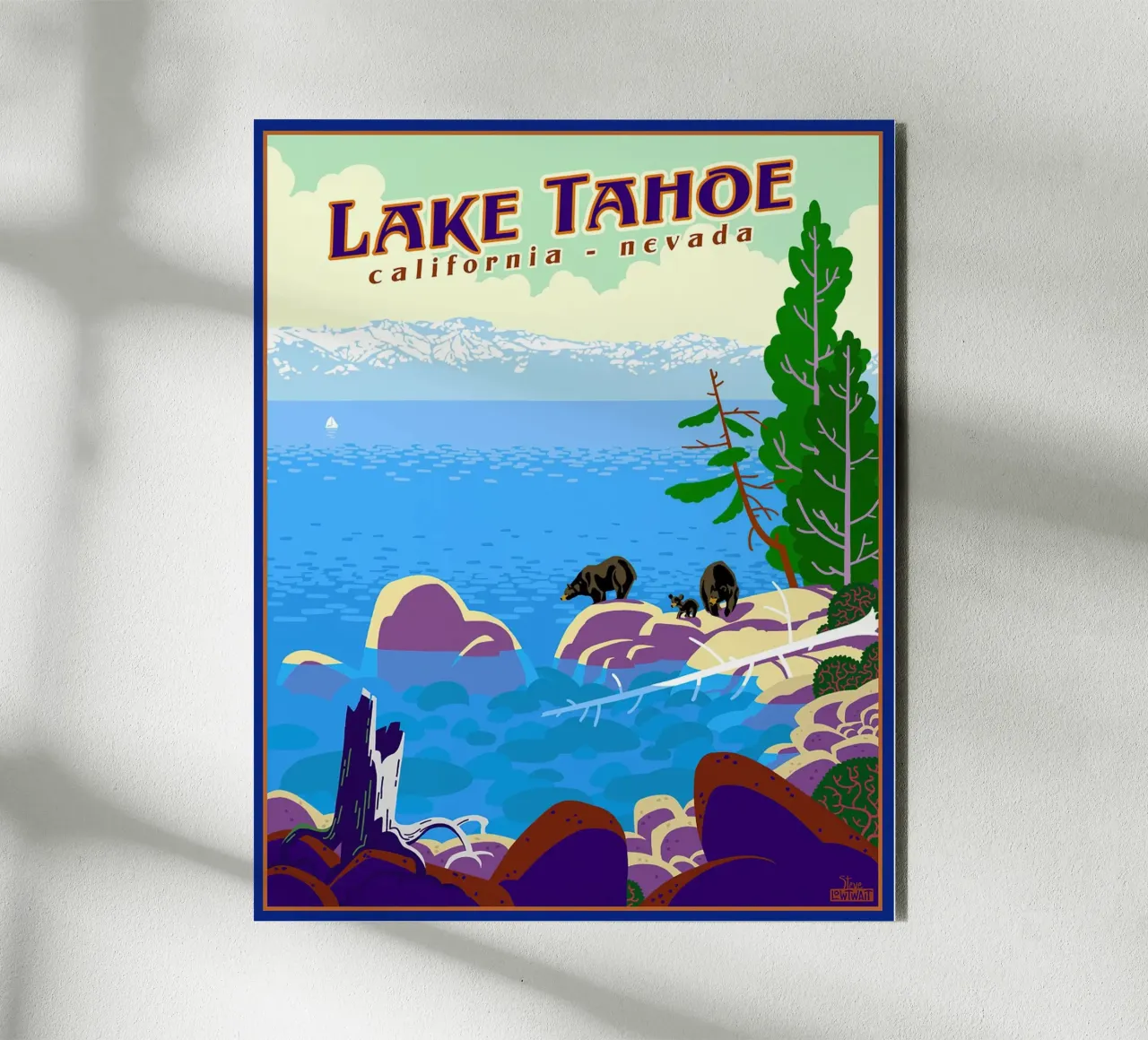 Lago Tahoe alluminio dibond da williamsshop