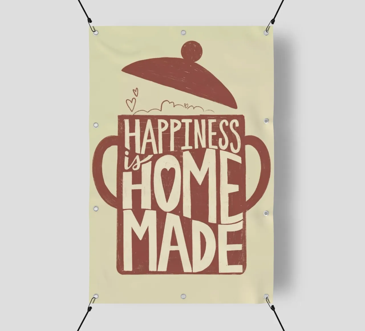 Happiness Is Homemade pvc cover by Studio One