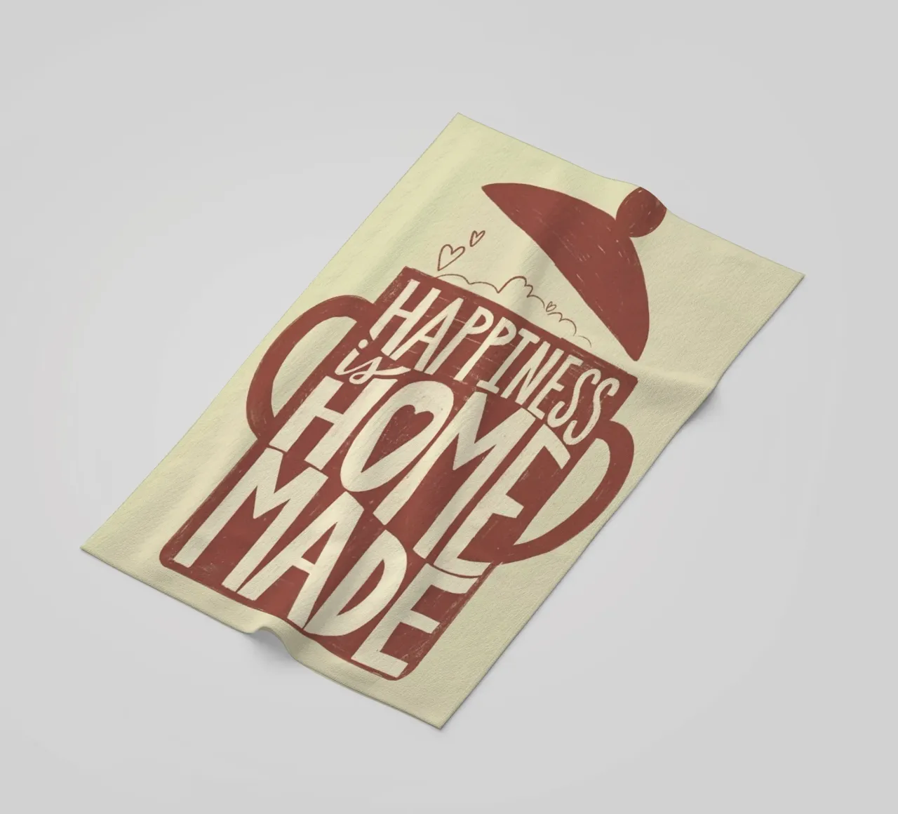 Happiness Is Homemade beach towel by Studio One