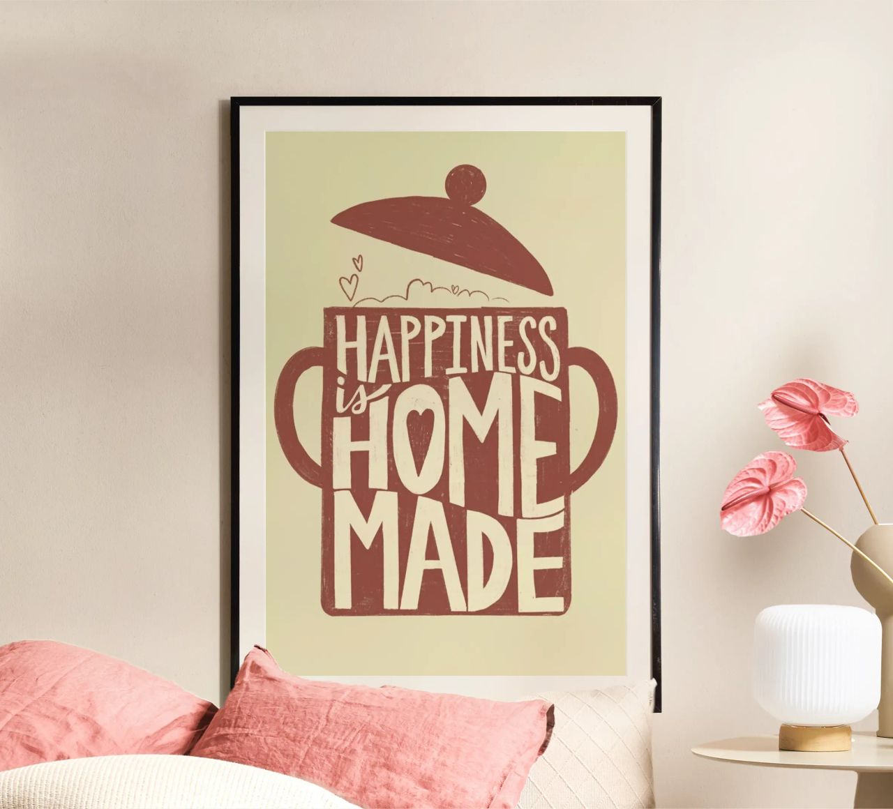 Happiness Is Homemade Poster von Studio One