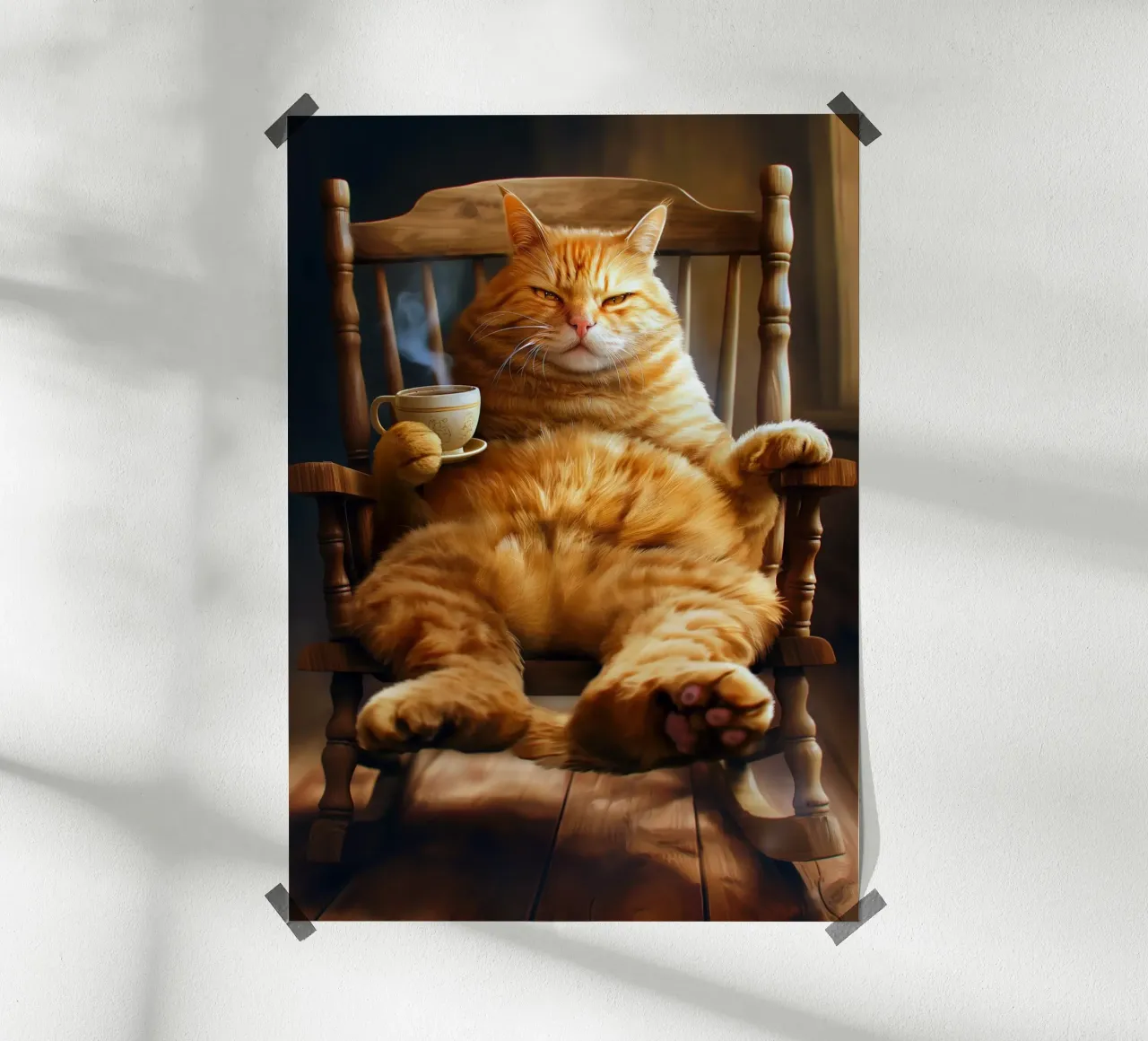 Gatto freddo carta hahnemühle da Fleur de Lys