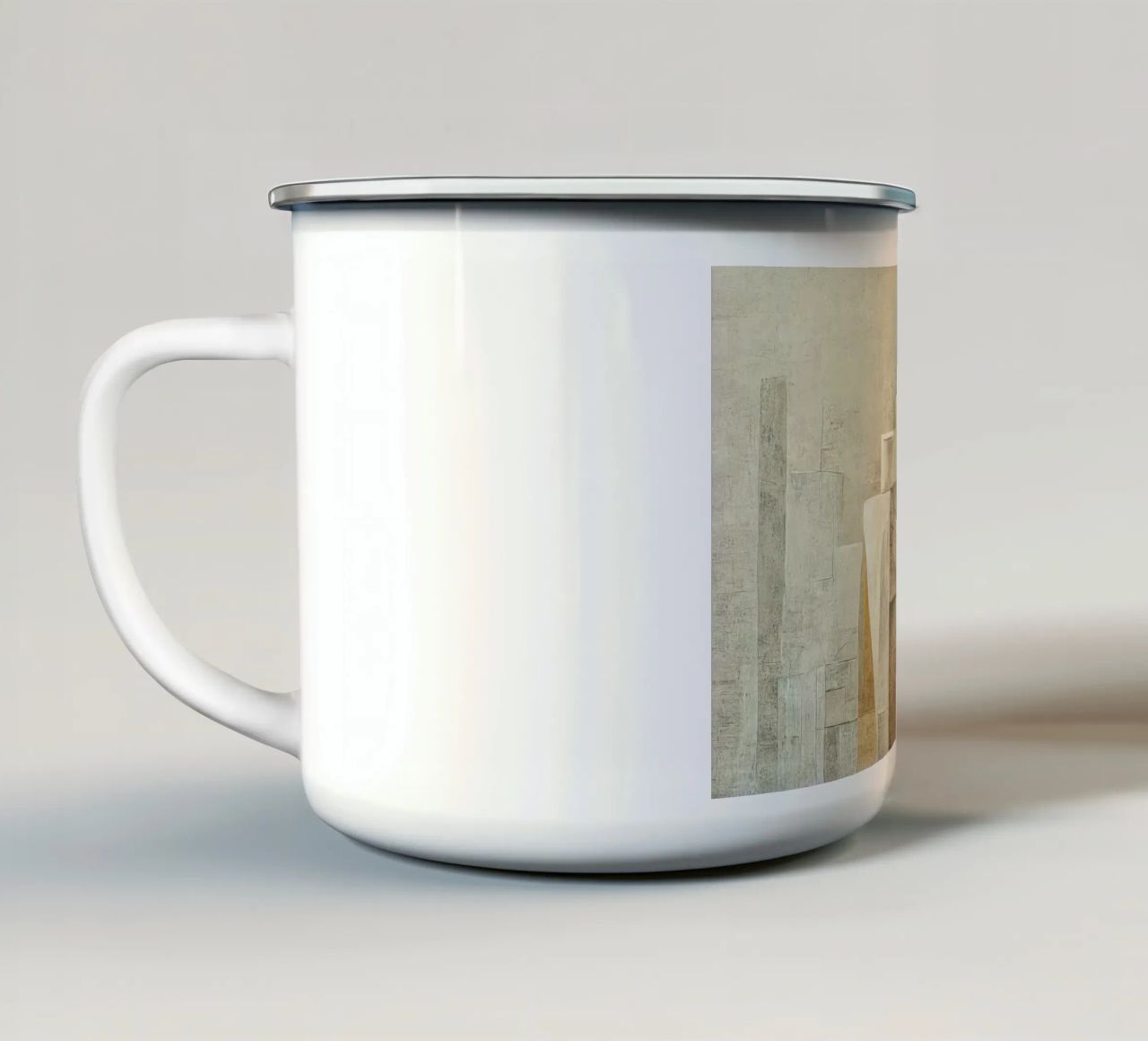 Arte da parete di Imagine tazza in smalto da Imagine