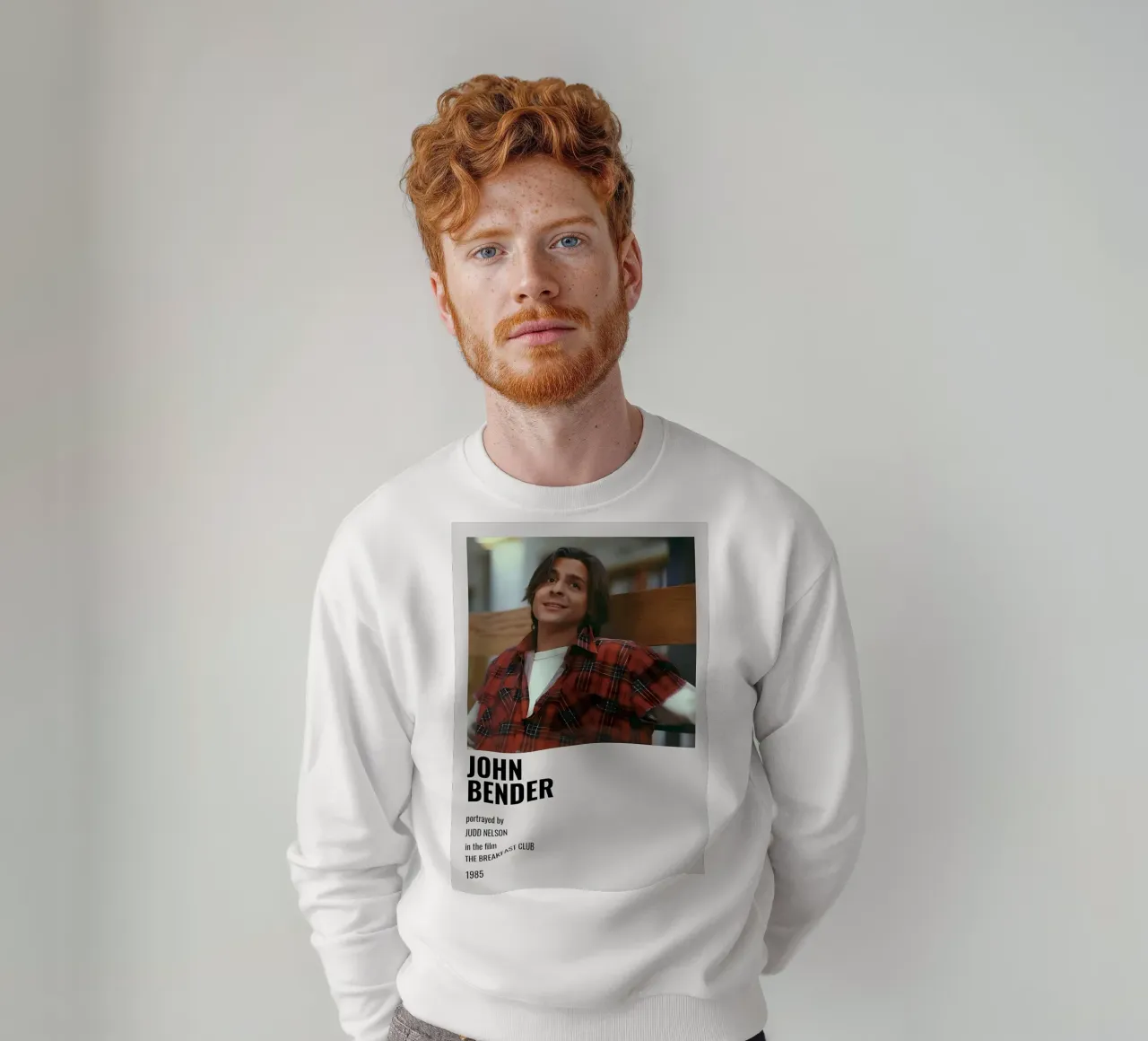 JOHN BENDER felpa da MVFminimalist