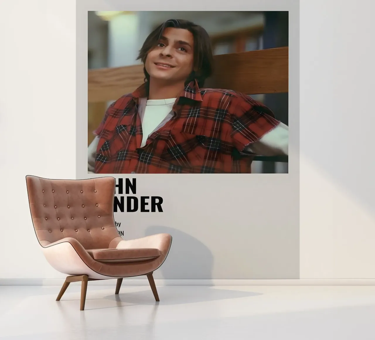 JOHN BENDER fotobehang van MVFminimalist