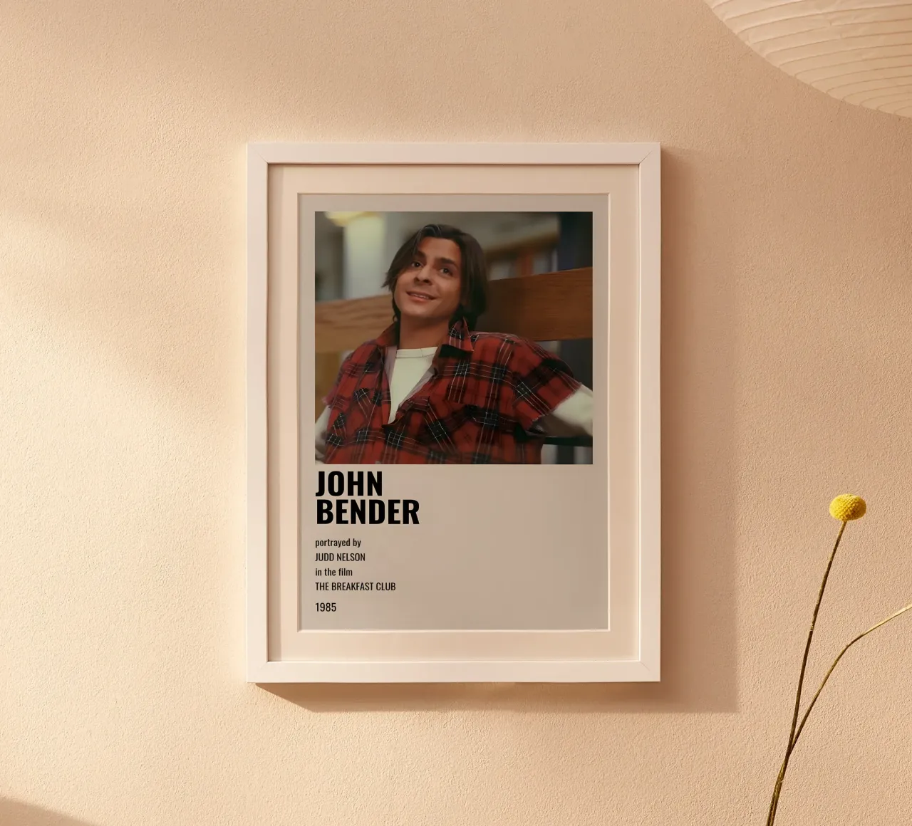 JOHN BENDER poster da MVFminimalist