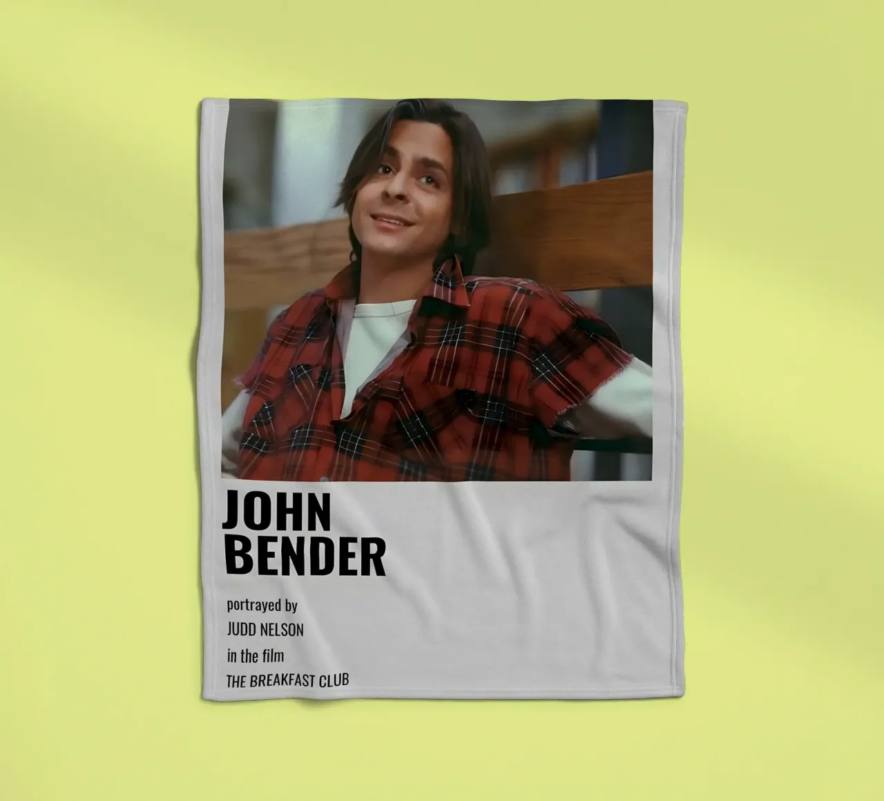 JOHN BENDER coperta in pile da MVFminimalist