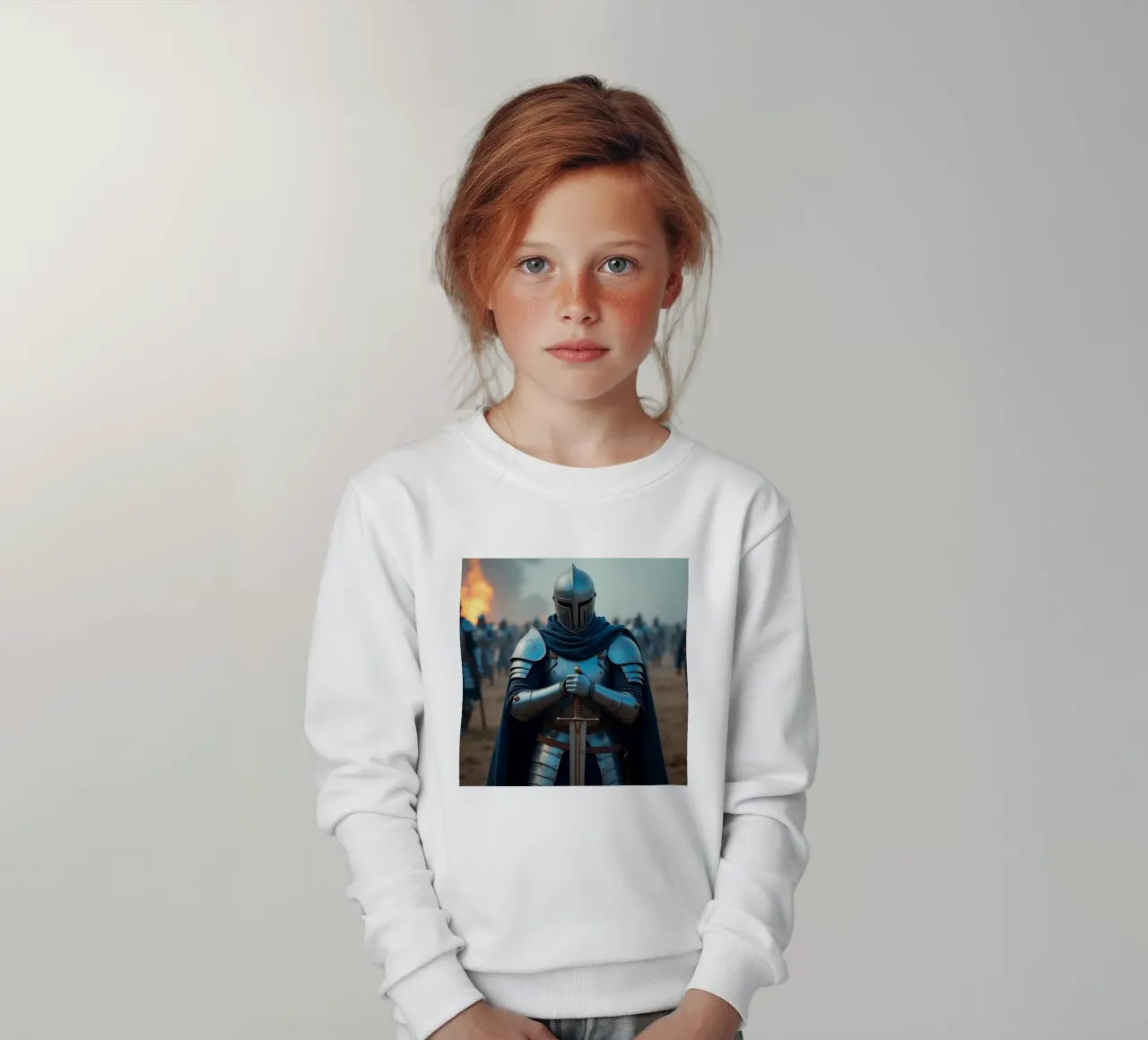 cavaliere felpa bambino da van hellen