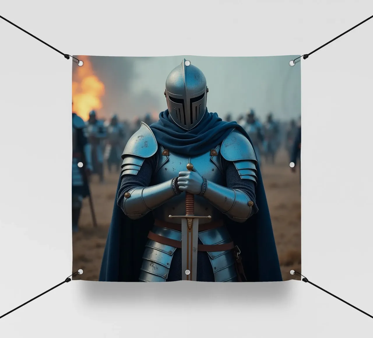 cavaliere telo in pvc da van hellen