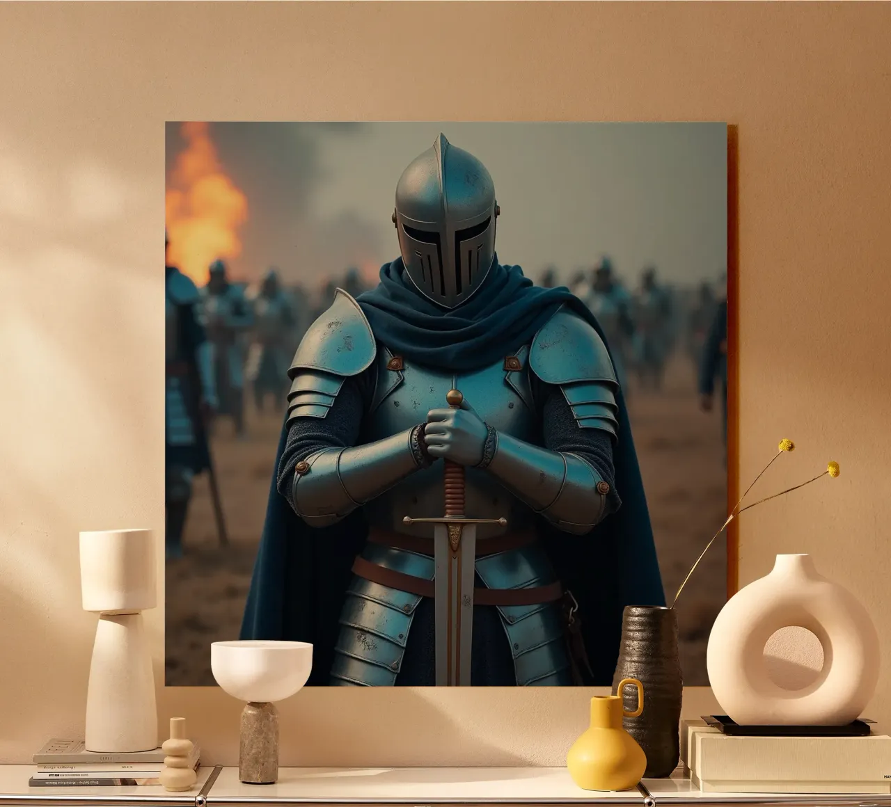 knight acrylic glass by van hellen