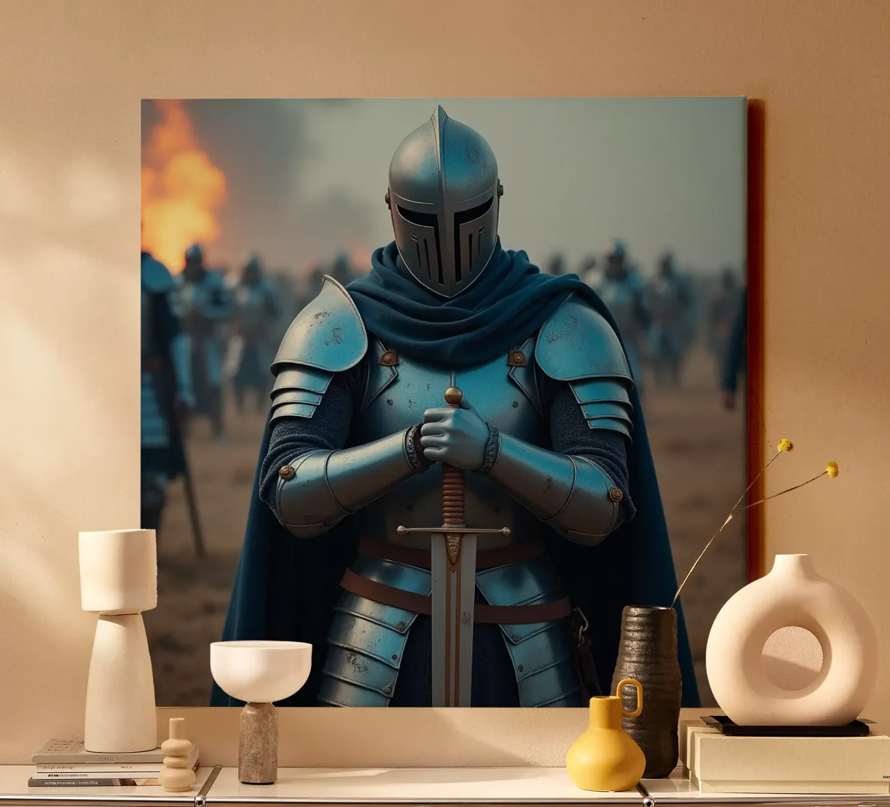 knight canvas by van hellen