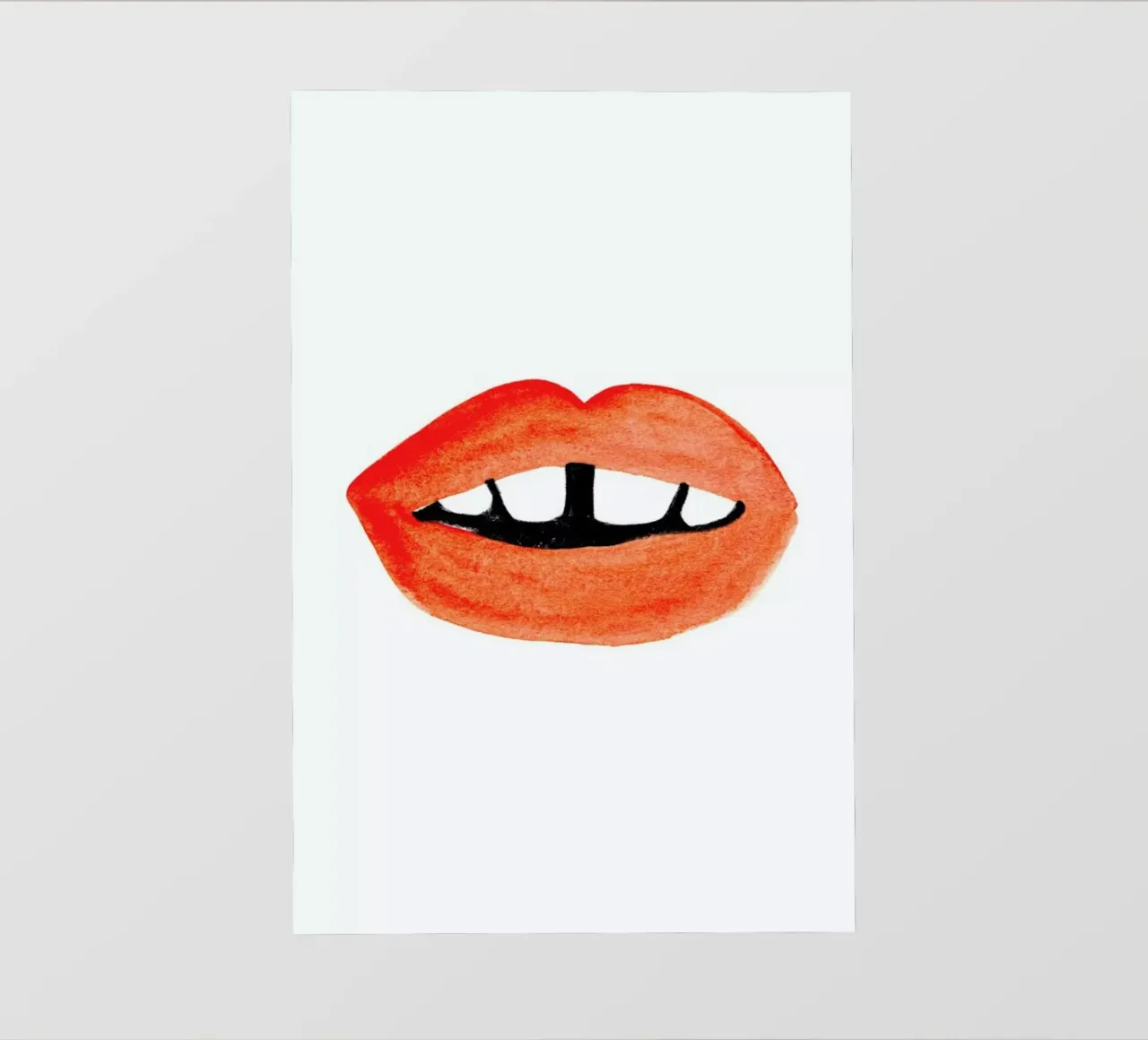 Quirky Smile pellicola backlit da Ekaterina Koroleva