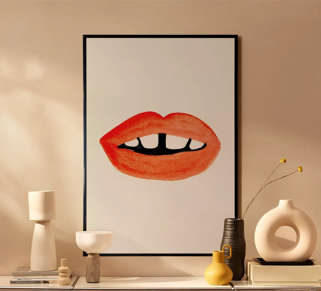 Quirky Smile carta hahnemühle da Ekaterina Koroleva