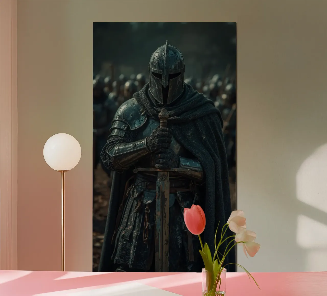 knight poster by van hellen
