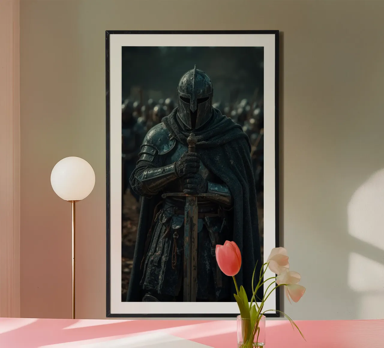 knight poster by van hellen