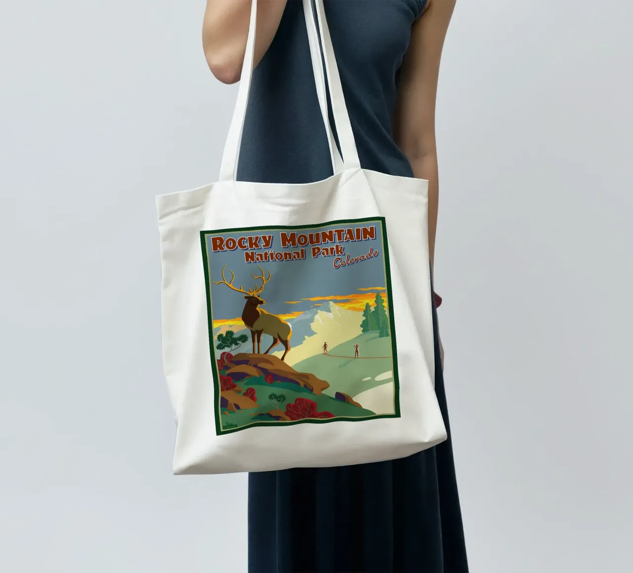 Rocky Mountain National Park tote bag by williamsshop