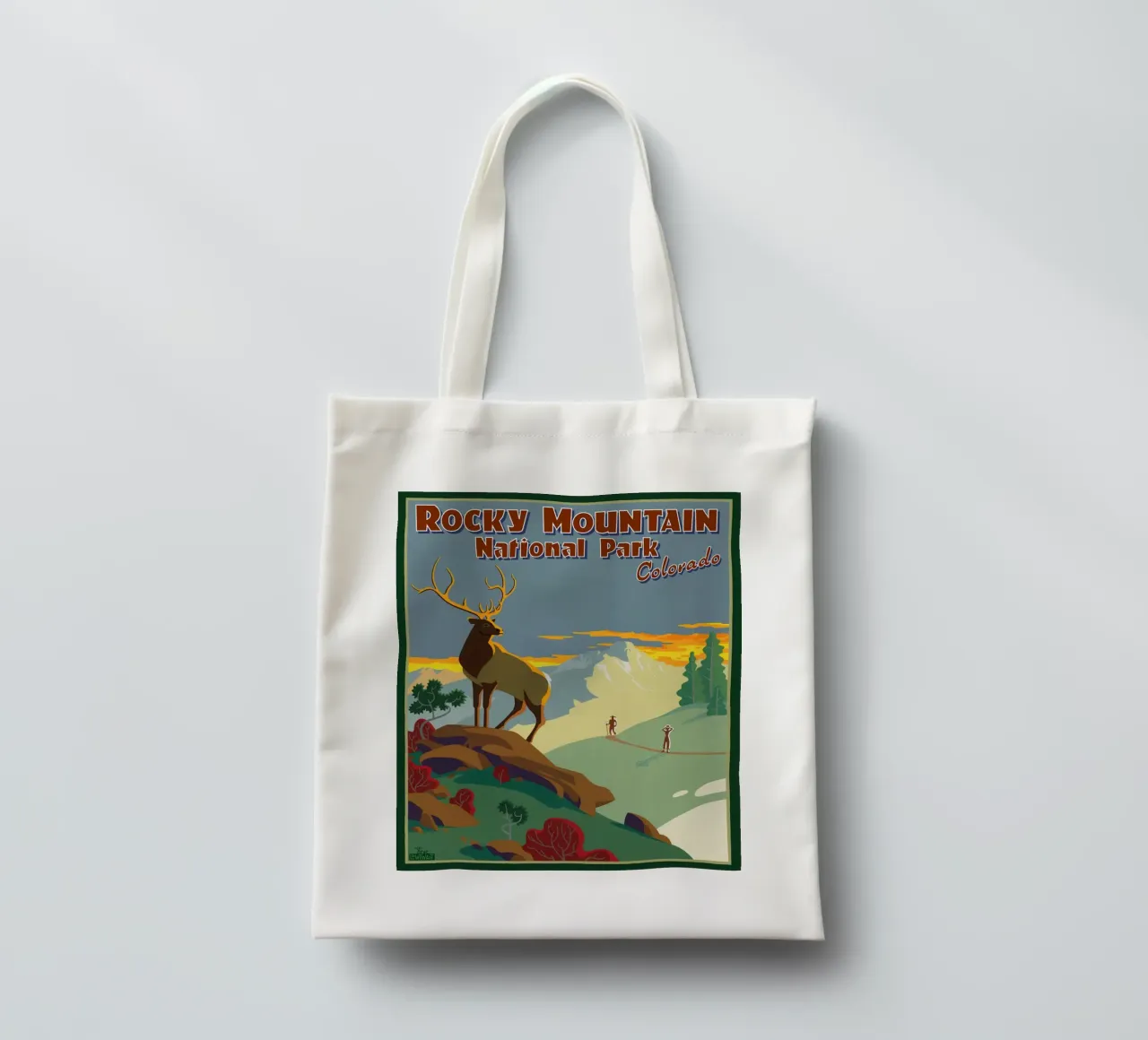 Rocky Mountain National Park tote bag by williamsshop