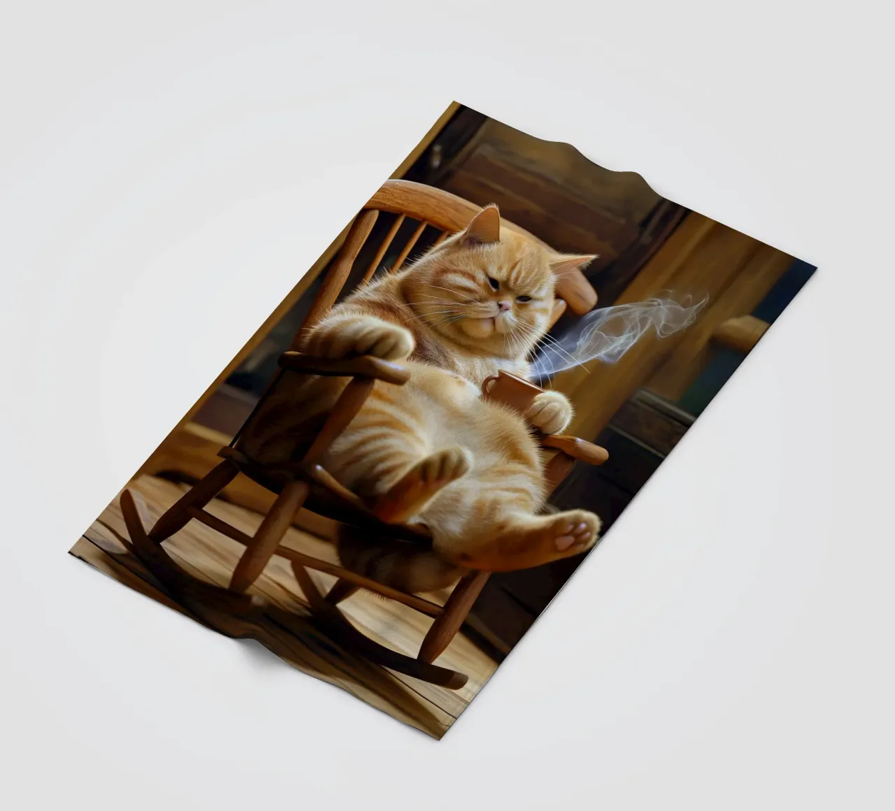 Gatto freddo coperta in pile da Fleur de Lys