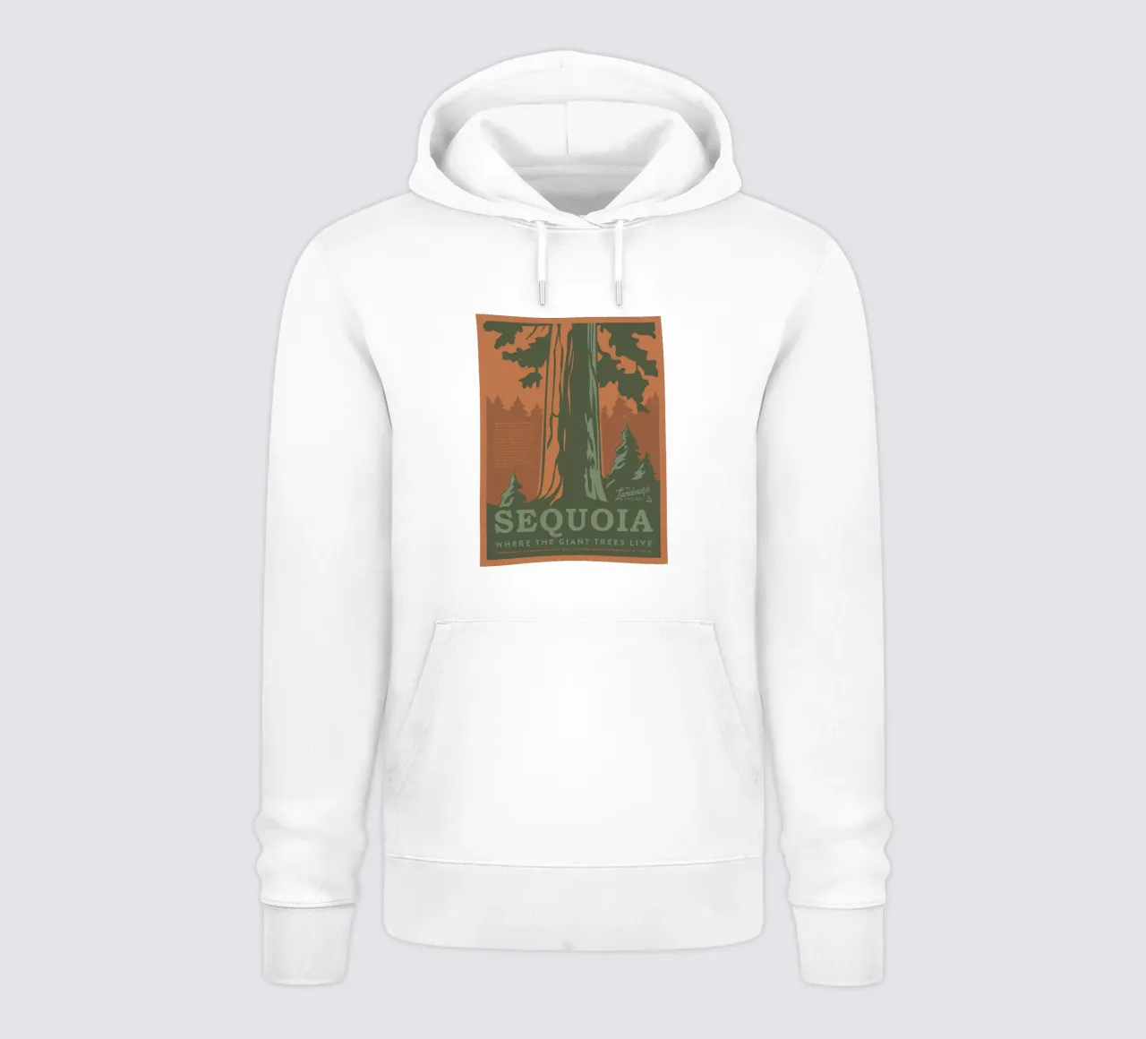 Parco nazionale di Sequoia felpa con cappuccio da williamsshop