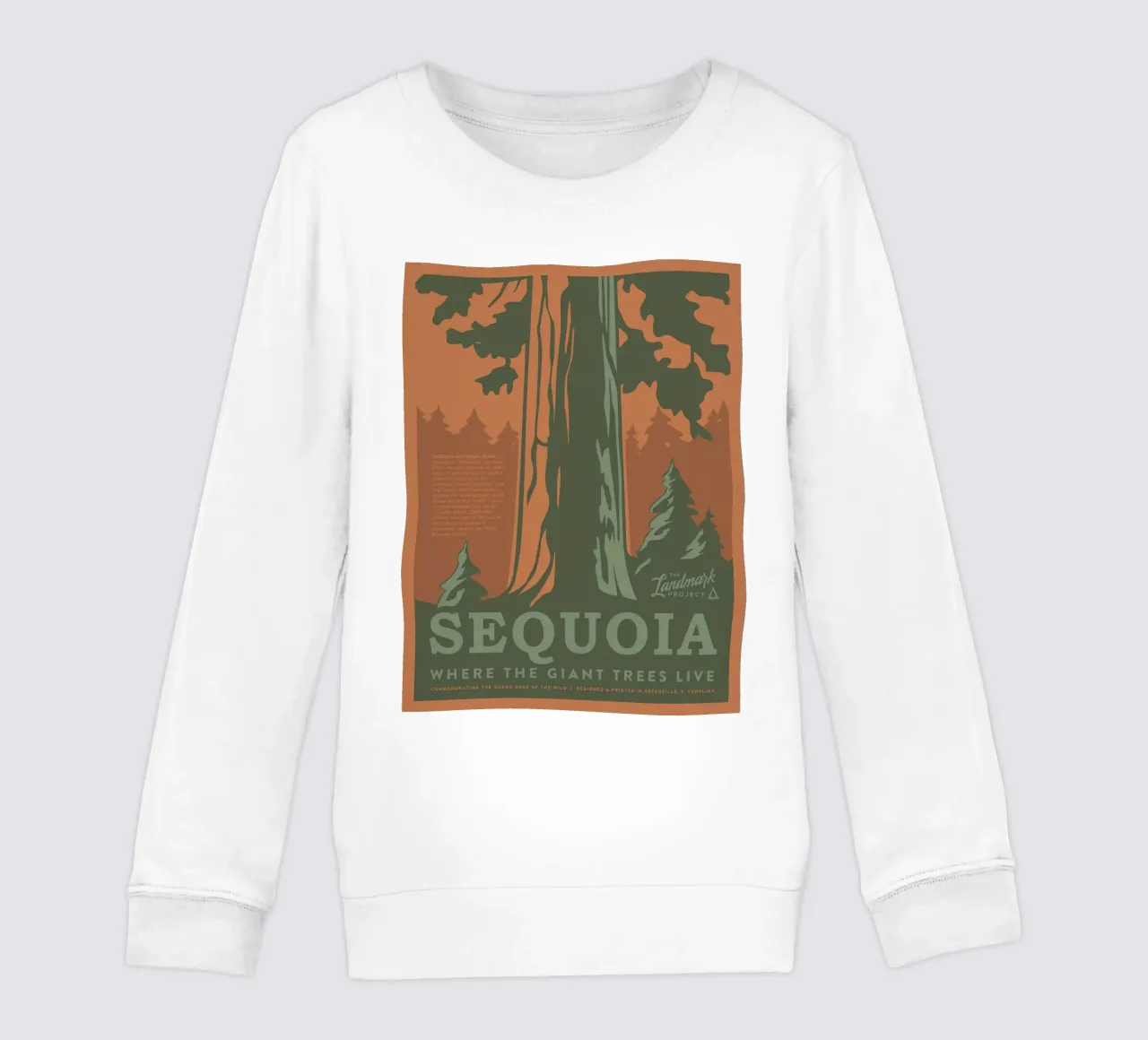 Parco nazionale di Sequoia felpa bambino da williamsshop
