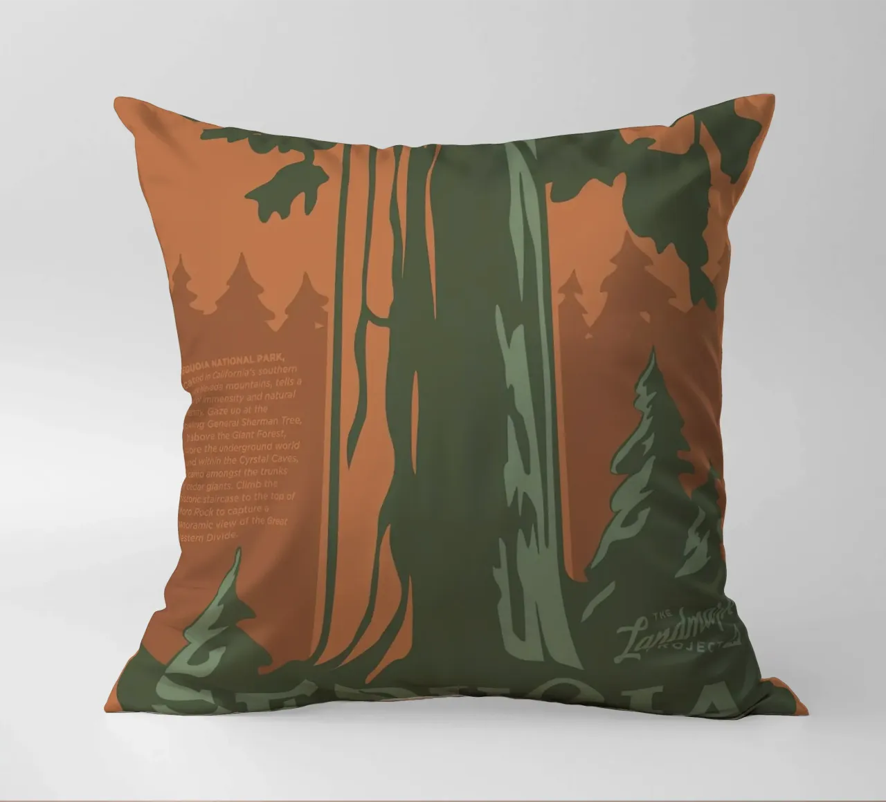 Parco nazionale di Sequoia cuscino da williamsshop